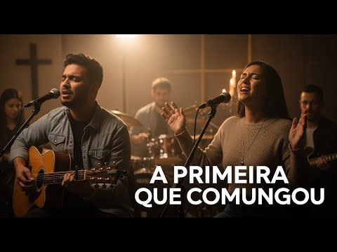 🎶 A Primeira Que Comungou | Maria, Primeiro Ostensório do Senhor 🤍✨