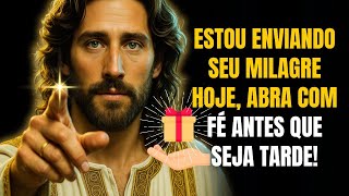 DEUS ACABA DE ENVIAR UM GRANDE MILAGRE, ABRA COM FÉ!