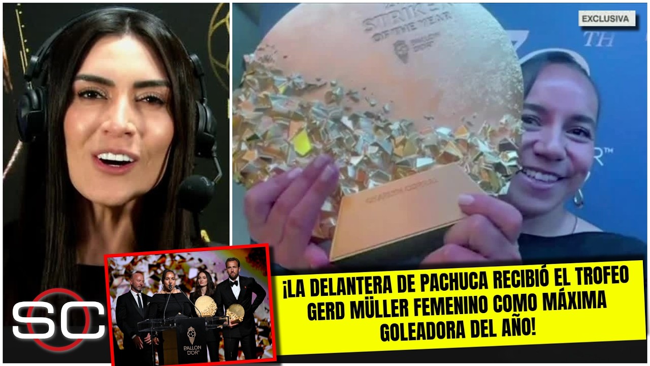 Charlyn Corral, DELANTERA DEL AÑO, desde Londres: Es un RECONOCIMIENTO PARA MÉXICO | SportsCenter