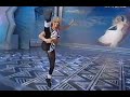 Aerobics Flexible Girl In 90s Leotard