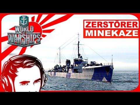 Japans Zerstörer MINEKAZE in ⚓ World of Warships 59: Deutsch German Gameplay