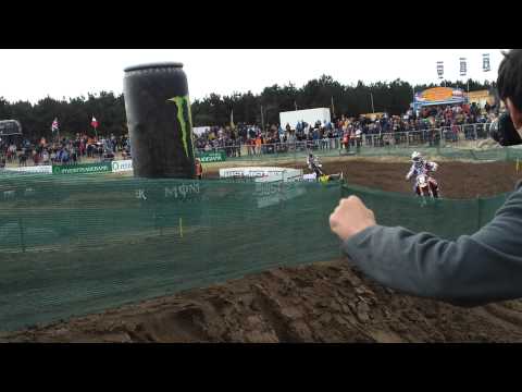 MX2 Qualifying Race at MXDN Motocross Of Nations 2012 Lommel
