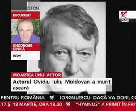 Ovidiu Iuliu Moldovan a încetat din viaţă