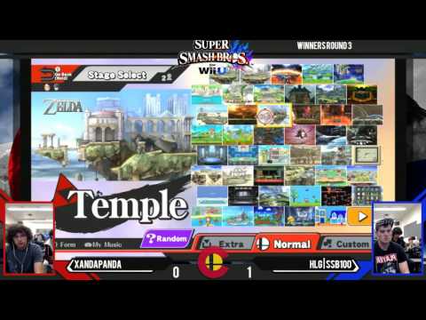 XandaPanda (Lucas) Vs. HLG | SSB100 (Marth) - WR3