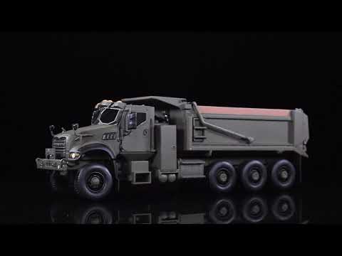 Mack Defense M917A3 Heavy Dump Truck Green 1/50 Diecast Model by First Gear