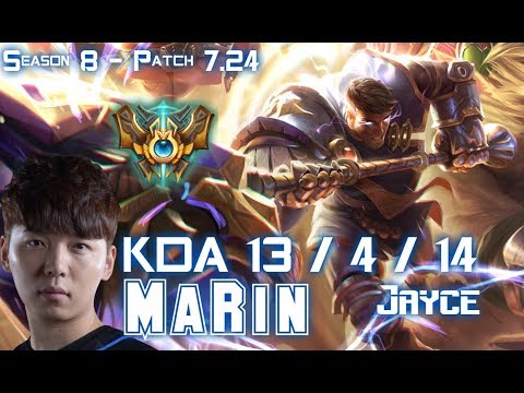MaRin JAYCE vs CHO'GATH Top - Patch 7.24 KR Ranked