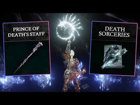 using DEATH SORCERIES to beat ELDEN RING and it's PEAK
