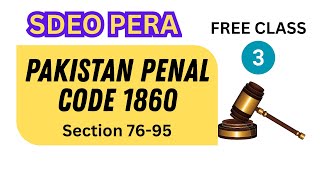 PPC Lecture 3 - Section 76 to 95  | SDEO PERA