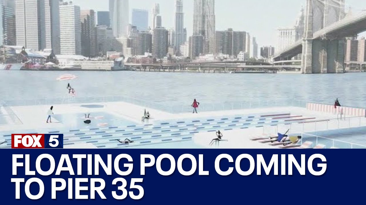 Floating pool coming to East River's Pier 35: What to know