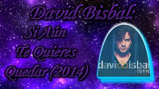 David Bisbal - Si Aún Te Quieres Quedar / Letra