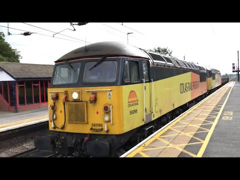 56096+56105 passes Northallerton - 6S31 Doncaster Up Decoy to Millerhill S.S.