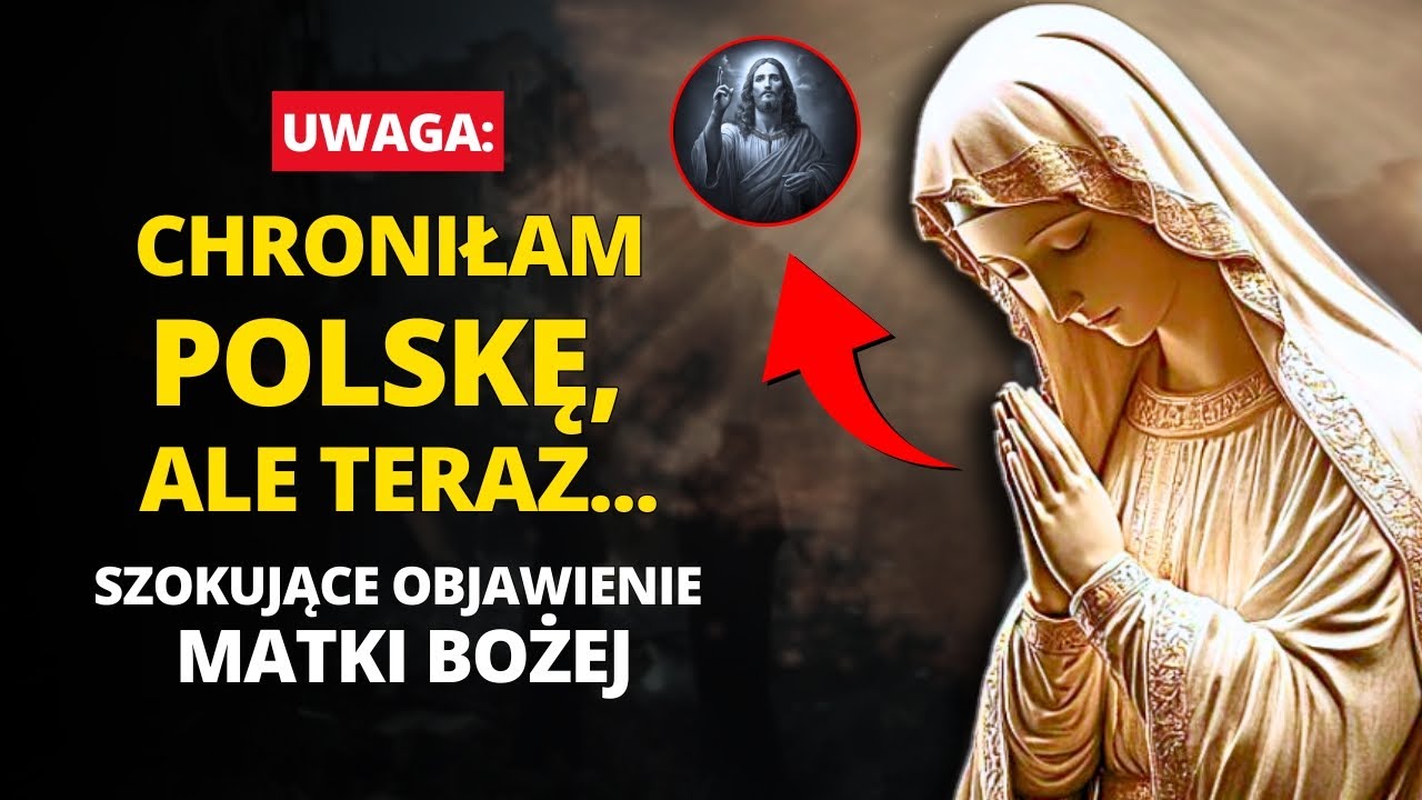 😢 POLSCE: Matka Boża ukazuje się polskiej kobiecie i objawia, co wkrótce wydarzy się w POLSCE!