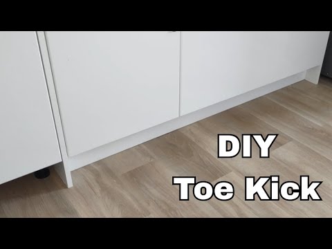 IKEA Kitchen Reno: Use IKEA End Panel To Make Toe Kick - EP7