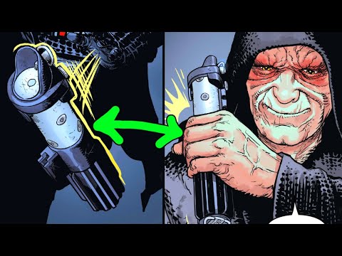Why Palpatine HATED Darth Vader's Red Lightsaber(CANON) - Star Wars Comics Explained