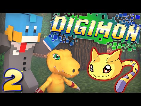 Unbelievable Digimon Mod Transformation in Minecraft!