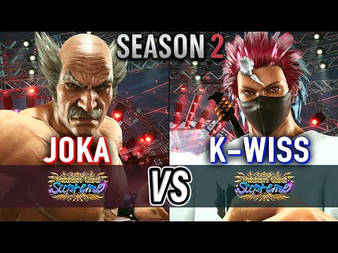 T8 🔥 JOKA (Heihachi) vs K-WISS (Hwoarang) 🔥 Tekken 8 (SEASON 2) High Level Gameplay