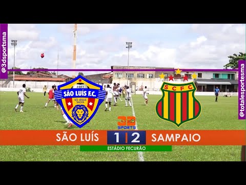 SÃO LUÍS 1X2 SAMPAIO - SUB 20 SEMIFINAL COPA MARANHÃO 2022