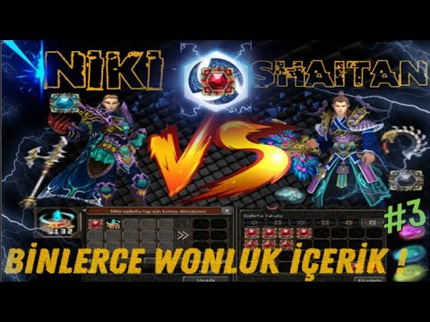 Metin2 EGE - SHAITAN & NiKi BİNLERCE WONLUK YENİ İÇERİK! #3 SİMYA BASMA +BASMA EFSUN #Metin2