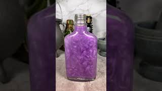 Making my Draught of Living Death potion bottle