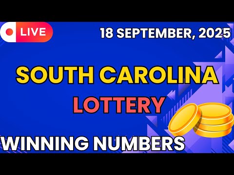 South Carolina Midday Lottery Results For - 18 Sep, 2025 - Pick 3 - Pick 4 - Cash 5 - Powerball