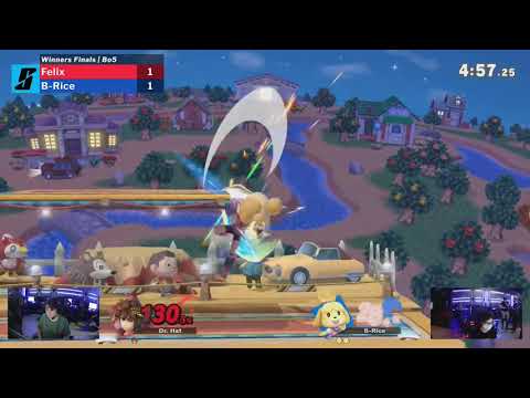 PURE Smash #13 Winners Finals - SAK|Felix (Pit/Roy) vs. B-Rice (Isabelle)