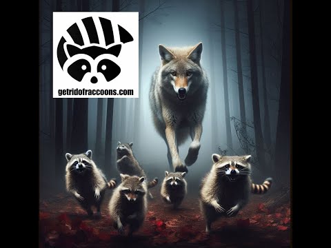 Raccoon Repellent Sounds COYOTES  (10 Hours) #raccoon  #rodents  #coyote   #coyotes  #repellent