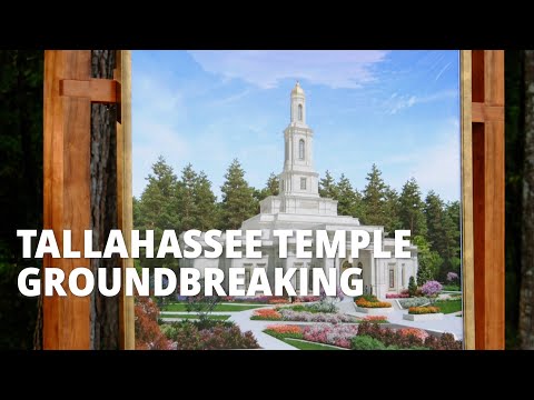 Tallahassee Florida Temple Groundbreaking At a Glance