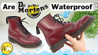 Are Doc Martens WATERPROOF? (Rain, Snow & Waterproofing TEST!)