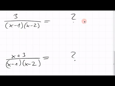 14C.1 Beispiele für Partialbruchzerlegung