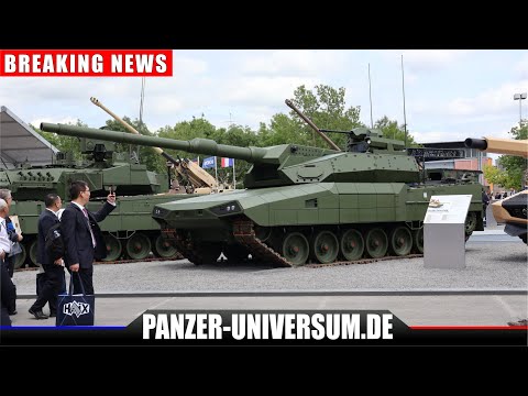 Offizielle Präsentation des Leopard 2 A-RC 3.0  - Leclerc Evolution bekommt den EMBT Versuchsturm!