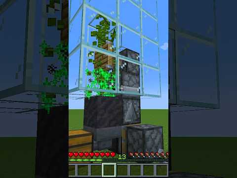 Small Automatic Bamboo Farm for Minecraft 1.20.1 #minecraft #mcpe #minecraftpe
