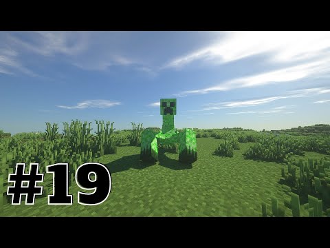 Minecraft Modlu Survival türkçe oynanış/bölüm #19 S4 ( Mutant Creeper )