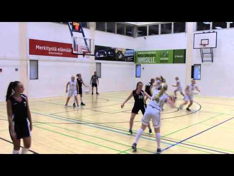 BTSM karsinnan 2. kierroksen ottelusta Helmi Basket - Forssa Basket 3.10.2015