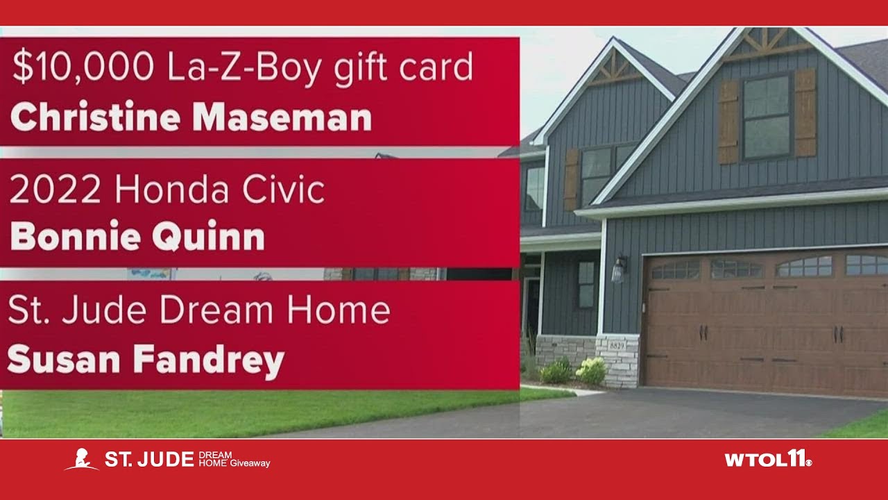 Congrats to all of the prize winners from the 2022 St. Jude Dream Home Giveaway!