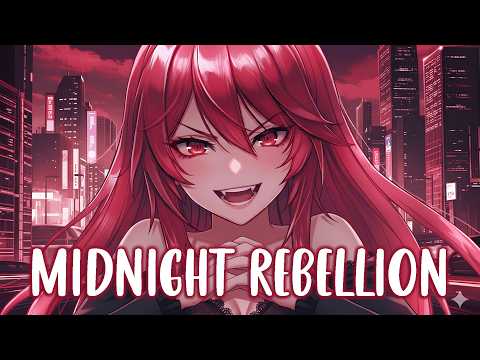 Nightcore – Midnight Rebellion ⚡ (Rock Version)