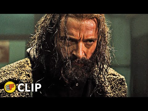 Wolverine vs Bear Hunters - Bar Scene | The Wolverine (2013) Movie Clip HD 4K