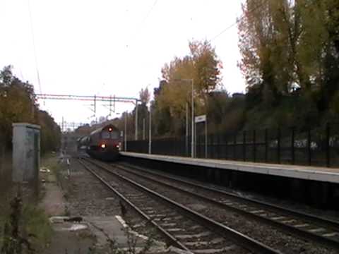 Euro Cargo Rail 66028 & 66029 Pass Bushey
