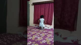 Two years baby dancing