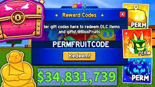 ALL 30 FREE PERMANENT FRUIT CODES for ROBLOX BLOX FRUITS!