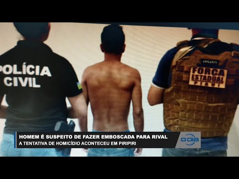 Homem é suspeito de fazer emboscada para rival em Piripiri 02 03 2023