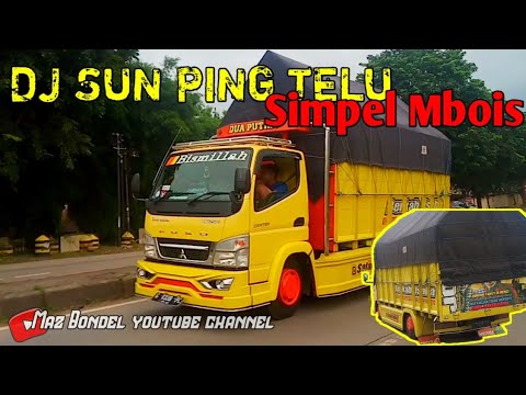 DJ REMIX SUN PING TELU ll versi truck canter simpel mbois😍😍