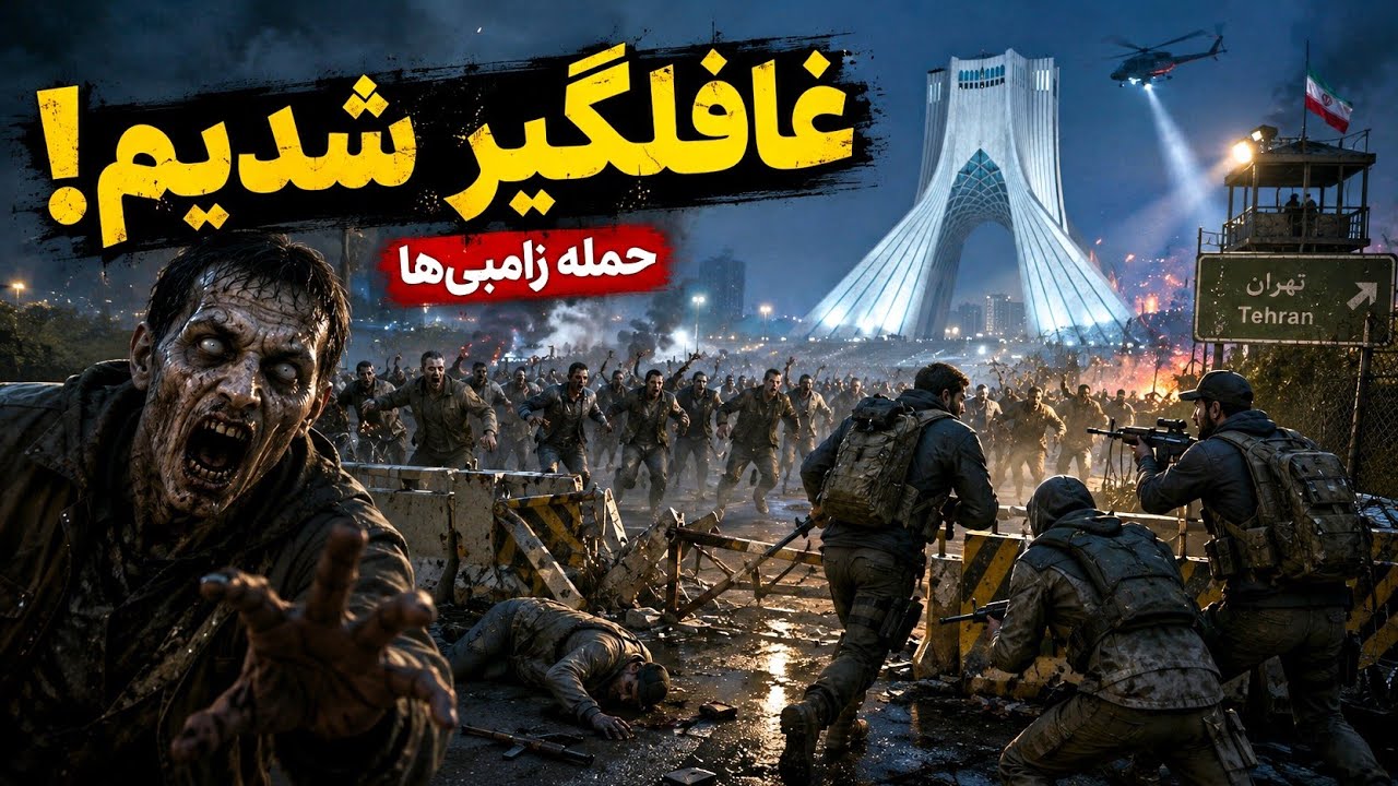 بزرگ‌ترین حمله زامبی‌ها به پایگاه تهران! میتونیم مقاومت کنیم؟ infection Free Zone 