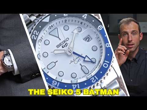 Seiko's Mr. Freeze (Batman) GMT Watch Under $400