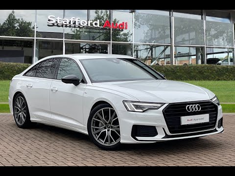 Approved Used Audi A6 Black Edition 40 TDI 204 PS S tronic at Stafford Audi.