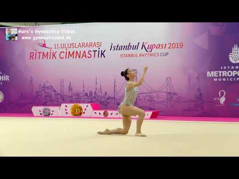 Nutsa Janashvili (GEO) - Junior 2004  02 - Istanbul Ryhtmic Cup 2019