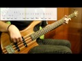 Red Hot Chili Peppers Dani California Bass Cover Play Along Tabs In Video