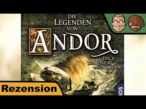 Die Legenden von Andor - Teil 2, Die Reise in den Norden (Erweiterung) - Brettspiel Test - Spiel #60