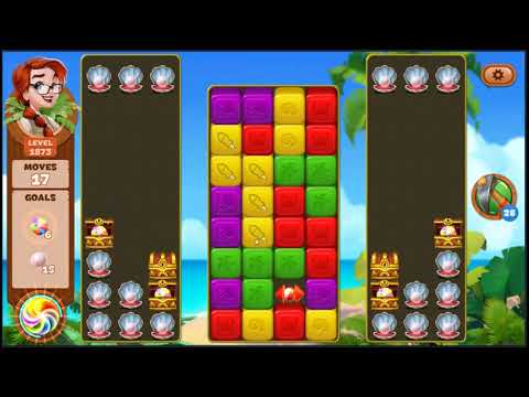 Lost Island Blast Adventure Level 1873 - NO BOOSTERS 🏝️ | SKILLGAMING ✔️