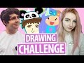 Drawing YouTuber Fan Art Challenge