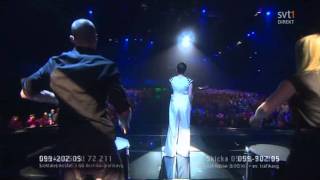 Carolina Wallin Pérez   Sanningen Live Melodifestivalen Semi 2012